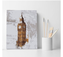 Set pictură pe numere 30*40 "Big Ben" ECO(fara cutie) 1259