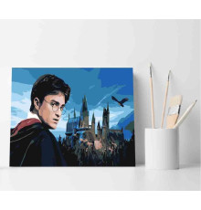 Набор для рисования по номерам 30*40 "Harry Potter" ECO(без коробки) 3371