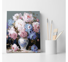 Set pictură pe numere 30*40 "Gingășie în vază" ECO(fara cutie) 4322