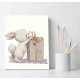 Set pictură pe numere 30*40 "Милый подарок" 3481