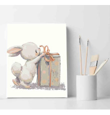 Set pictură pe numere 40*50 "Cadou drăguț" 3481