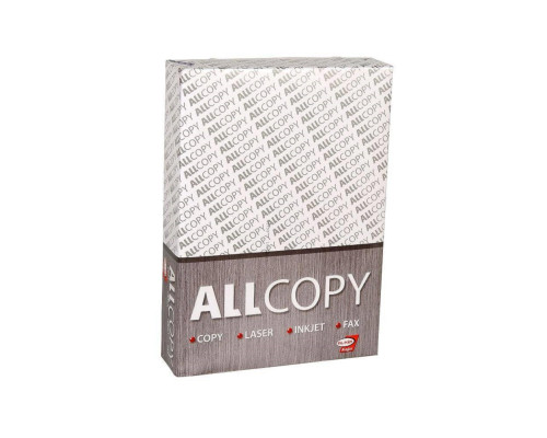 Бумага А4 ALL COPY 80 г/м2, 500 листов, C (5) Бумага А4 ALL COPY 80 г/м2, 500 листов, C (5)