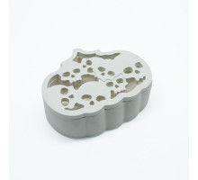 Figurina din gips felinar "Dovleac de Halloween" (craniu), 2 piese, 7*10*3cm. CM*