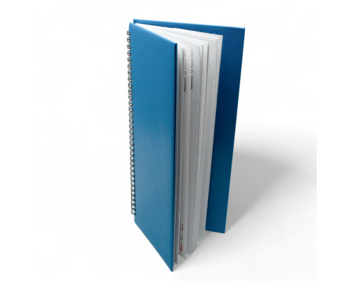 Планинг на спирали, светло-голубой 2026 30*14