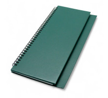 Планинг на спирали, зеленый 2026 30*14