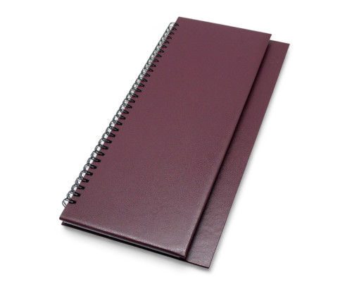 Планинг на спирали, бордовый 2026 30*14