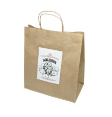 Pungi pentru cadou craft "Strugurii Moldovei" 30x26x14 cm