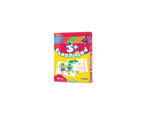 Fise Plastelina 3+ (32 buc) D*0056