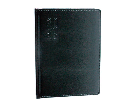 Agenda A5 datata 2026, Clasica, negru, *4393 (60) Agenda A5 datata 2026, Clasica, negru, *4393 (60)