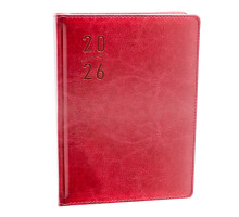 Agenda A5 datata 2026, Clasica, rosu, *4409 (60) Agenda A5 datata 2026, Clasica, rosu, *4409 (60)