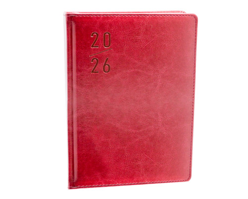 Agenda A5 datata 2026, Clasica, rosu, *4409 (60) Agenda A5 datata 2026, Clasica, rosu, *4409 (60)