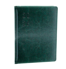 Agenda A5 datata 2026, Clasica, verde, *4416 (60)
