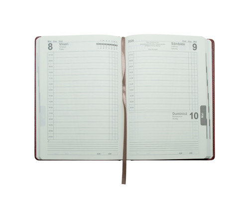 Agenda A5 datata 2026, Clasica, maro, *4423 (60) Agenda A5 datata 2026, Clasica, maro, *4423 (60)