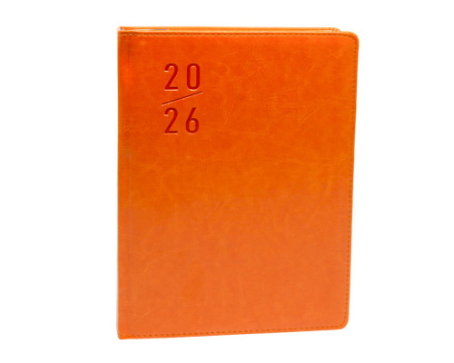 Agenda A5 datata 2026, Clasica, oranj, *4454(60) Agenda A5 datata 2026, Clasica, oranj, *4454(60)