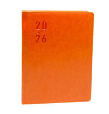 Agenda A5 datata 2026, Clasica, oranj, *4454(60)