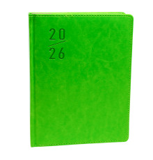 Agenda A5 datata 2026, Clasica, verde deschis, *4461(60)