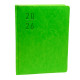 Ежедневник A5 датированный 2026, Clasica, салатовый, *4461(60)