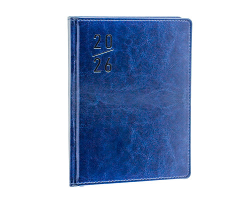 Ежедневник A5 датированный 2026 Clasica, синий, *4386 (60) Ежедневник A5 датированный 2026 Clasica, синий, *4386 (60)
