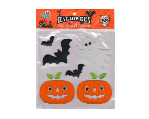 Autocolante gel „HALLOWEEN” 4 modele. S46-22 (12/600)