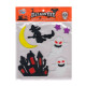 Autocolante gel „HALLOWEEN” 4 modele. S46-22 (12/600)