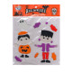 Autocolante gel „HALLOWEEN” 4 modele. S46-23 (12/600)