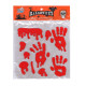 Наклейки гелевые "HALLOWEEN" 4 диз. S46-23 (12/600)