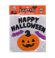 Наклейки гелевые "HALLOWEEN" 4 диз. S46-23 (12/600)