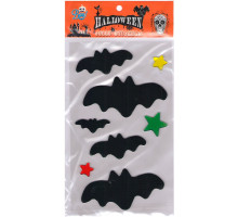 Наклейки гелевые "HALLOWEEN" 4 диз. S46-24 (12/600)
