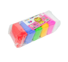 Set modelin 6 culori, 50gr.,+3 cutite 5006 (120)