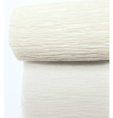 Hartie creponata densa, 0,5*2,5m , alba (100)