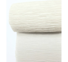 Hartie creponata densa, 0,5*2,5m , alba (100)
