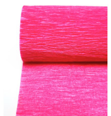 Креп бумага плотная, 0,5*2,5м, фуксия, (100)