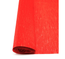 Hartie creponata densa, 0,5*2,5m , rosu (100)