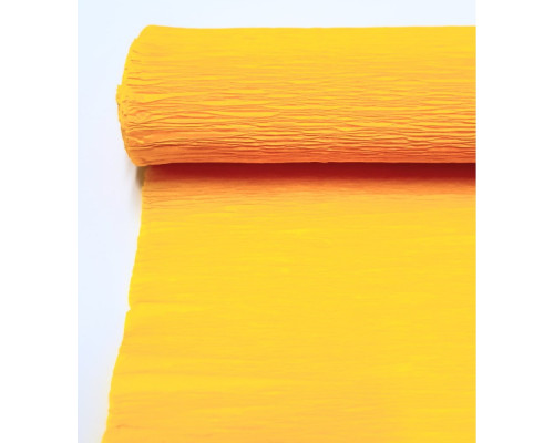 Hartie creponata densa, 0,5*2,5m , galben (100)