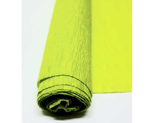 Hartie creponata densa, 0,5*2,5m , verde deschis (100)