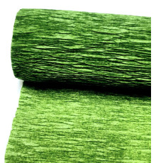 Hartie creponata densa, 0,5*2,5m , verde (100)