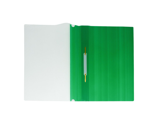 Mapa dosar A4, plastic 120mkx180mk, verde, fara perforare (12/1200)