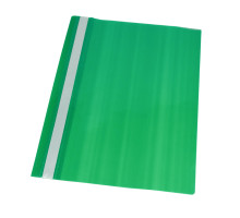 Mapa dosar A4, plastic 120mkx180mk, verde, fara perforare (12/1200)