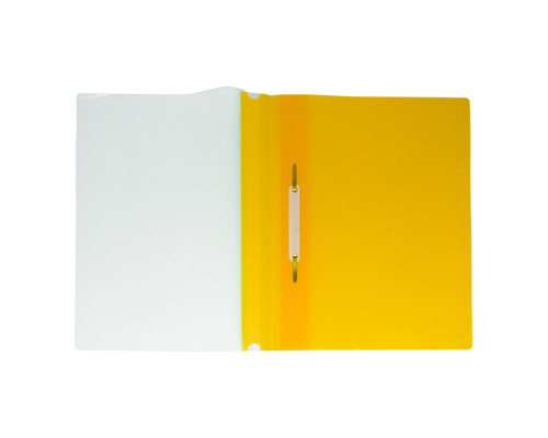 Mapa dosar A4, plastic 120mkx180mk, galben, fara perforare (12/1200)