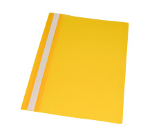 Mapa dosar A4, plastic 120mkx180mk, galben, fara perforare (12/1200)