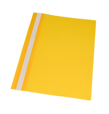 Mapa dosar A4, plastic 120mkx180mk, galben, fara perforare (12/1200)