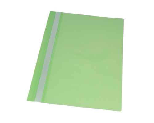 Mapa dosar A4, plastic 120mkx180mk, verde deschis, fara perforare (12/1200)