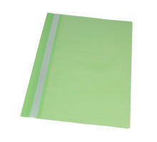 Mapa dosar A4, plastic 120mkx180mk, verde deschis, fara perforare (12/1200)