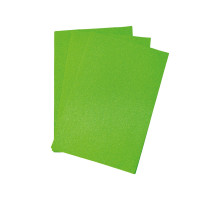 Foamiran cu sclipici, autoadeziv, 20 * 30cm, verde deschis 10foi+1 cadou CH-4 (120)