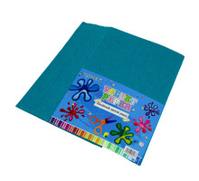 Фетр 20*30см бирюзовый, 2мм,10 листов (10)