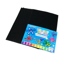 Fetru 20*30cm negru, 2mm, 10 coli (10)