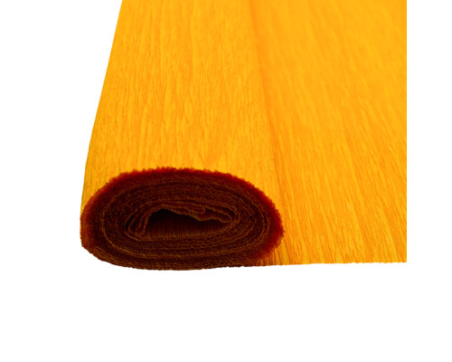 Hartie creponata densa, 0,5*2,5m , oranj (100)