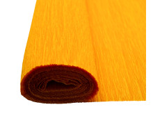 Hartie creponata densa, 0,5*2,5m , oranj (100)