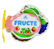 Carte cartonata cu siret. Fructe N*8207