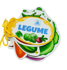 Carte cartonata cu siret. Legume N*8221